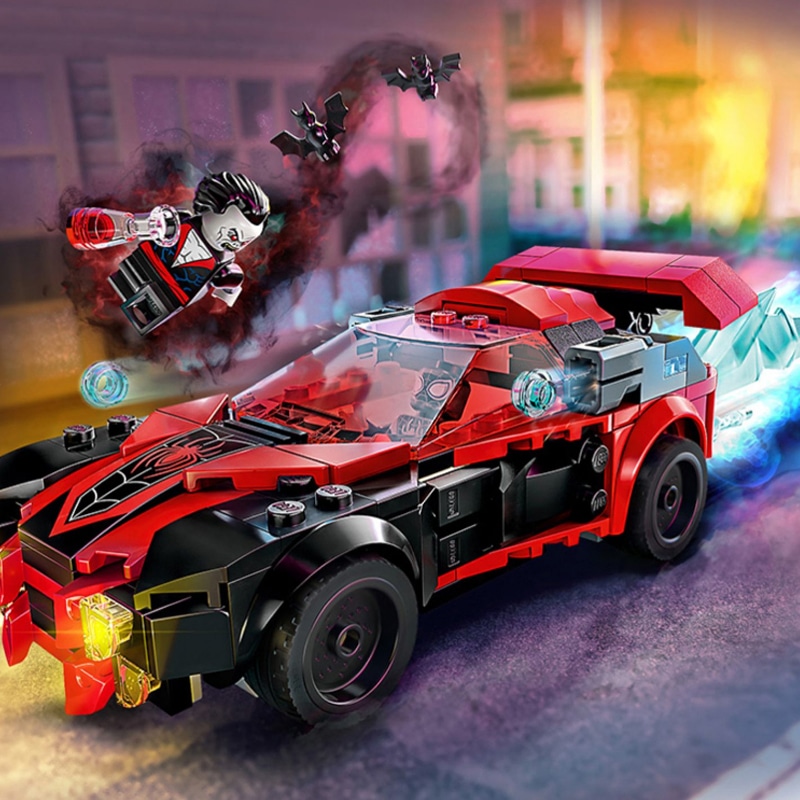 Lego Marvel Miles Morales vs Morbius 76244 — фото 2