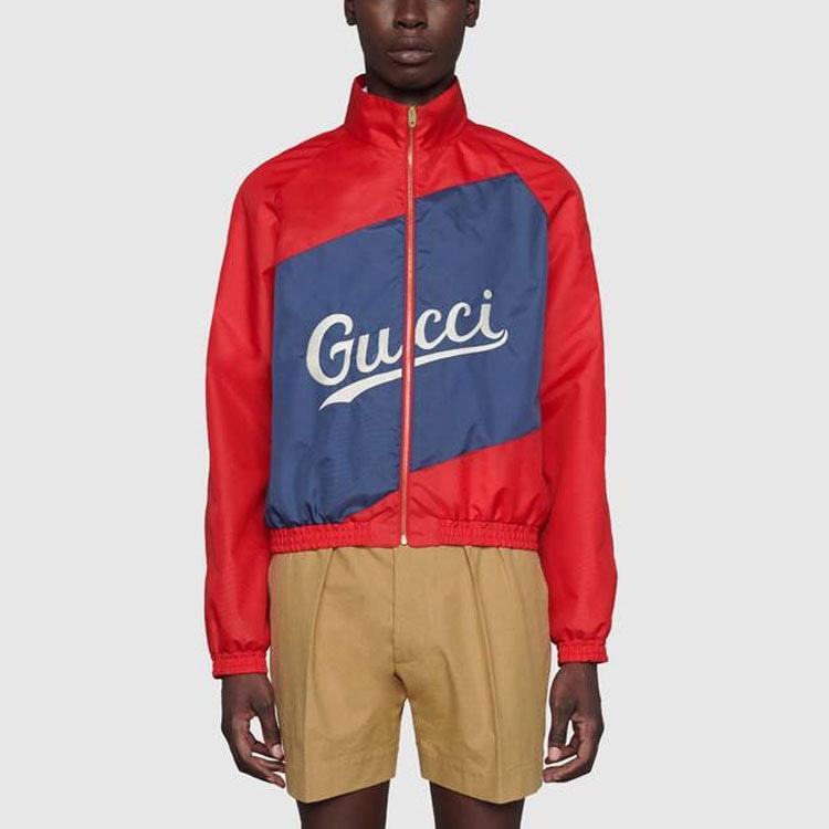Gucci Logo Print Jacket — фото 9