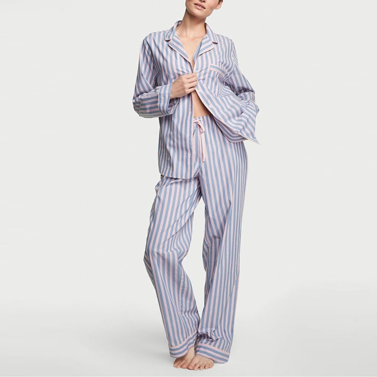 Victoria'S Secret Striped Pajama Set — фото 1