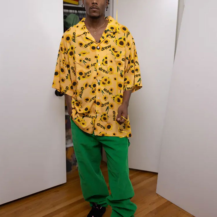 Drew House logo SS21 Rayon Camp — фото 2