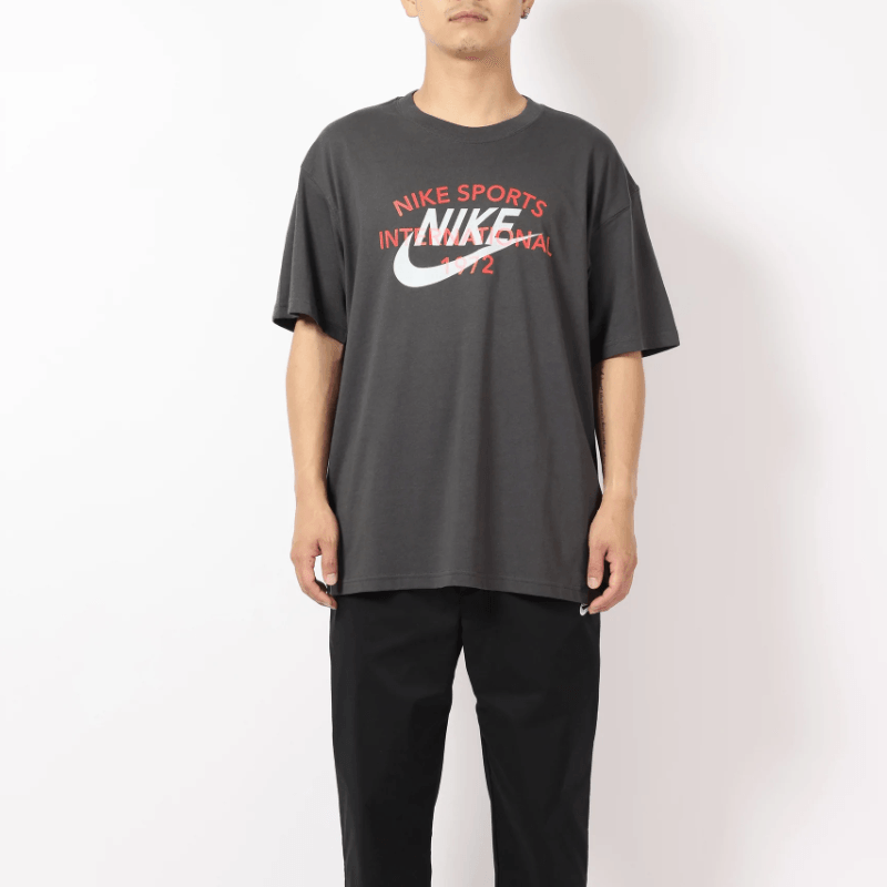 Nike Circa Hybrid S/S Tee Grey — фото 2