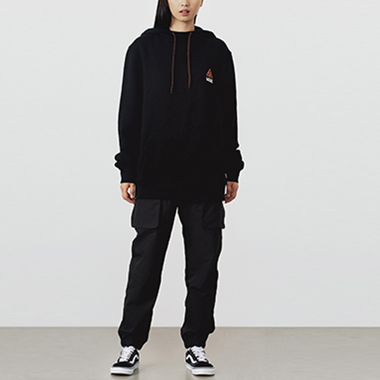 Vans Logo Hoodie Black — фото 2