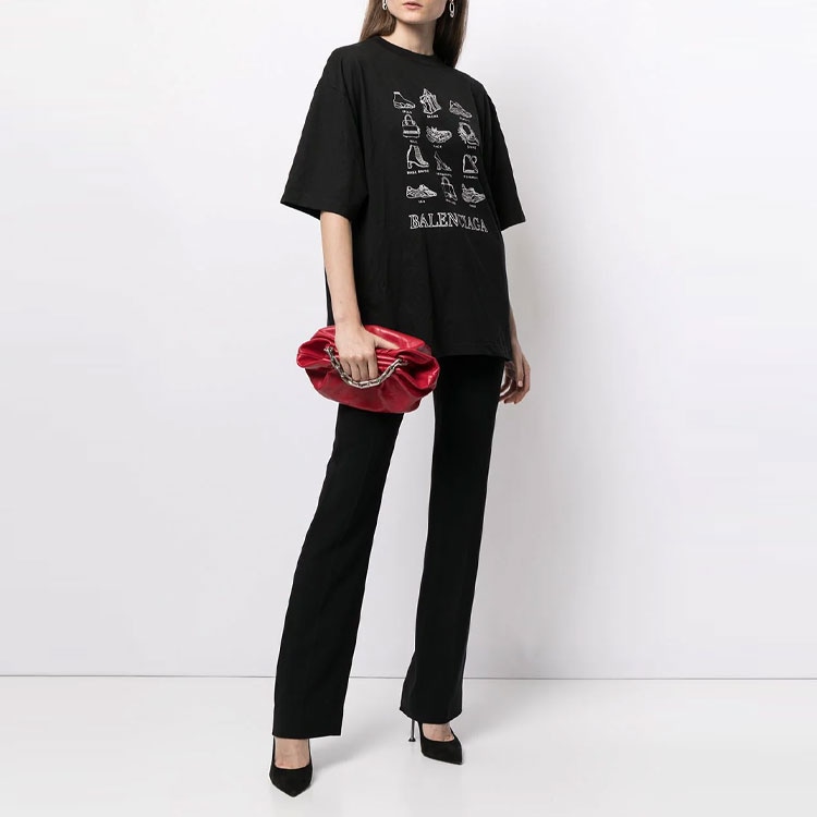 Balenciaga SS22 Black T-Shirt — фото 1