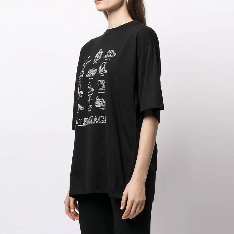 Balenciaga SS22 Black T-Shirt — фото 2