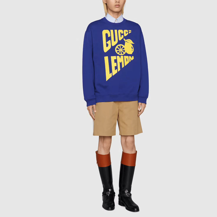 Gucci SS22 Blue Sweatshirt — фото 2
