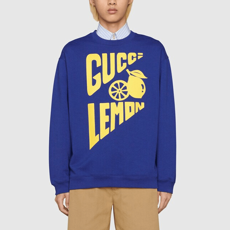 Gucci SS22 Blue Sweatshirt — фото 3