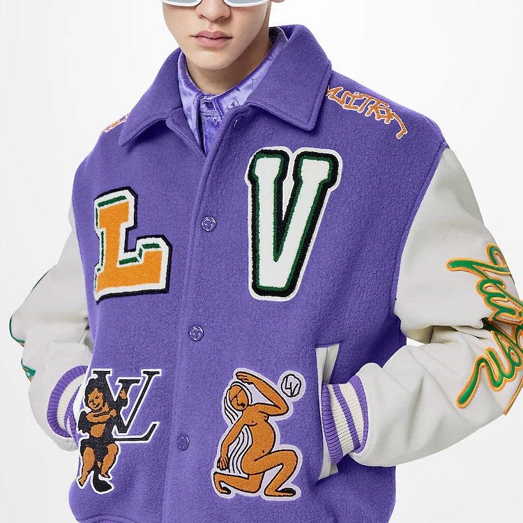 Louis Vuitton FW22 Varsity Jacket — фото 5