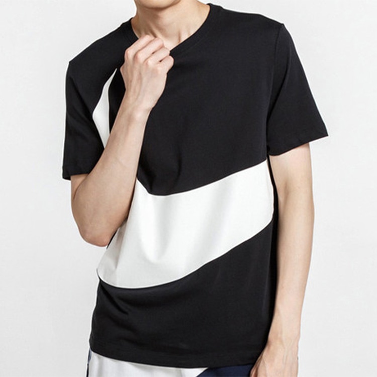 Nike Sportswear Big Swoosh Tee Black — фото 2