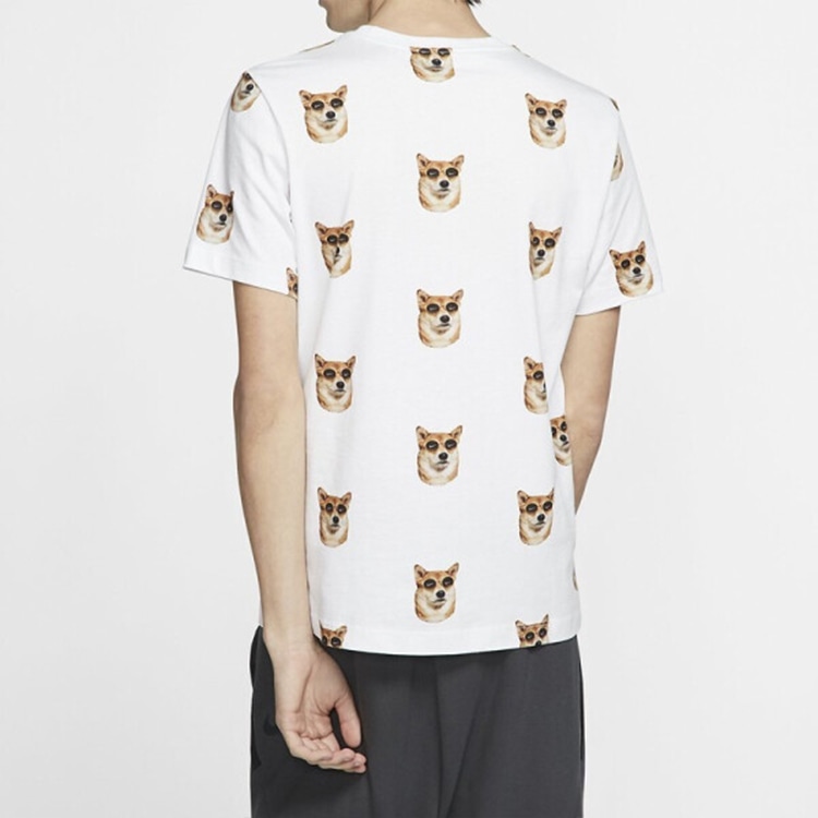 Nike Shiba Inu T-Shirt White — фото 3