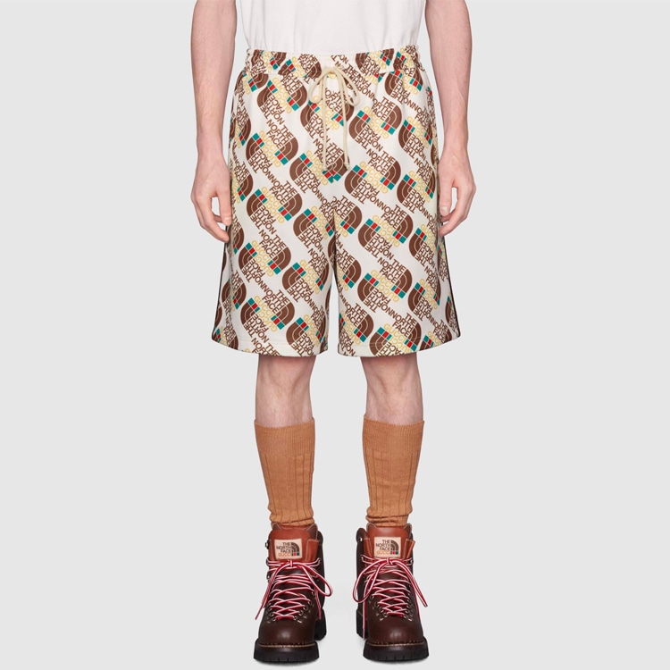 Gucci x THE NORTH FACE SS21 Ivory Shorts — фото 1