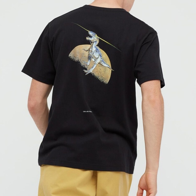 Uniqlo x JW Anderson Graphic Tee Black — фото 3
