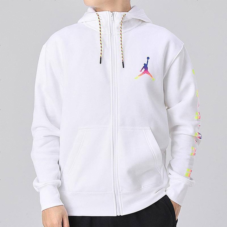 Jordan Logo Hoodie White — фото 3