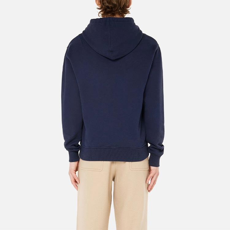 Amiparis FW21 Paris Logo Hoodie Navy — фото 2