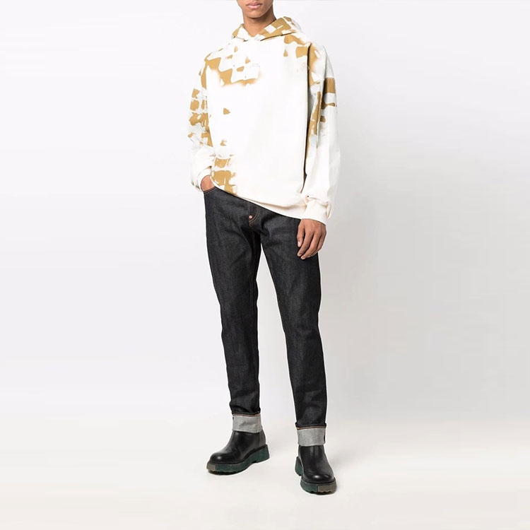 A-Cold-Wall * FW21 Faded Print Hoodie White — фото 1