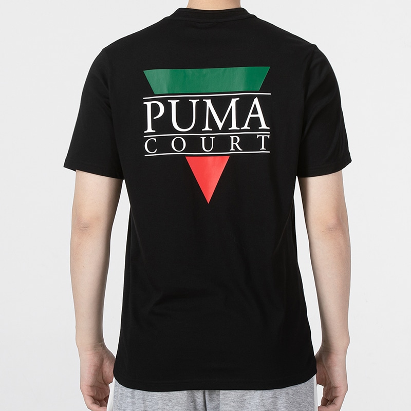 Puma Tennis Club Graphic Tee Black — фото 3