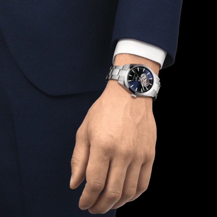 Tissot Gentleman Automatic Blue Dial — фото 4