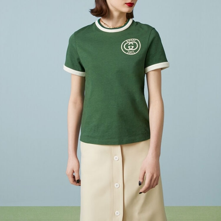 Gucci SS23 Green T-Shirt — фото 2