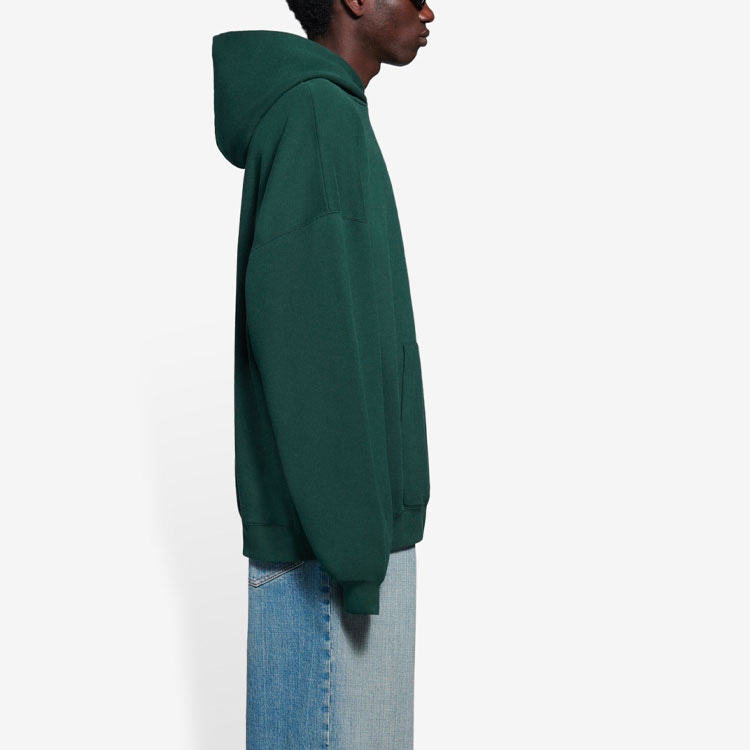 Balenciaga SS21 Hoodie Deep Green — фото 4