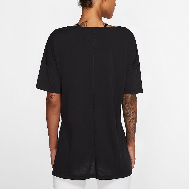 Nike Yoga T-Shirt Black — фото 3