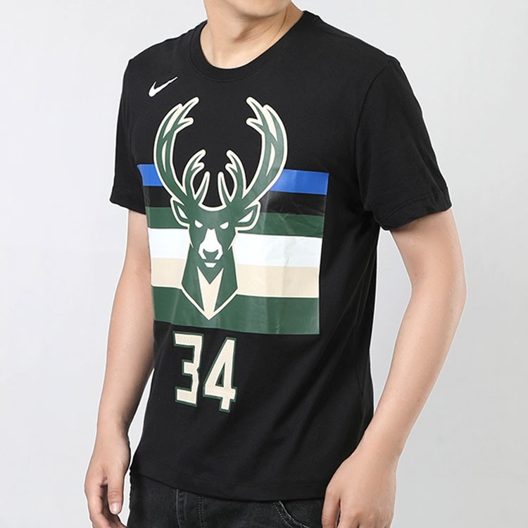 Nike NBA Milwaukee Bucks Giannis 34 T-Shirt — фото 4