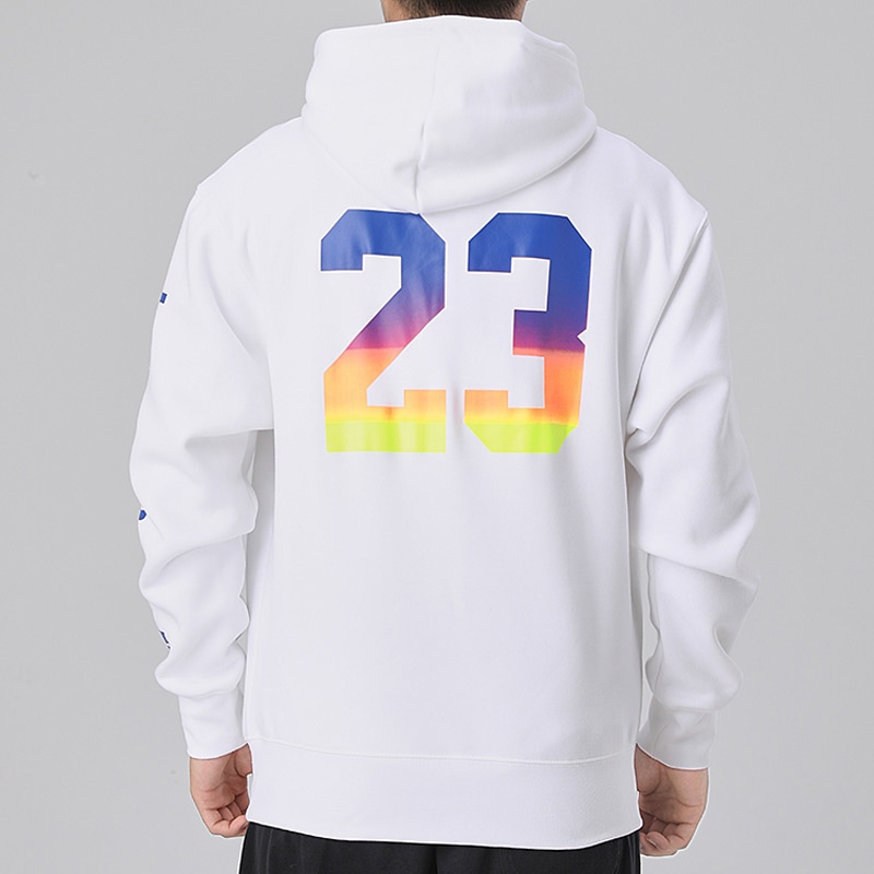Jordan Logo Hoodie White — фото 2