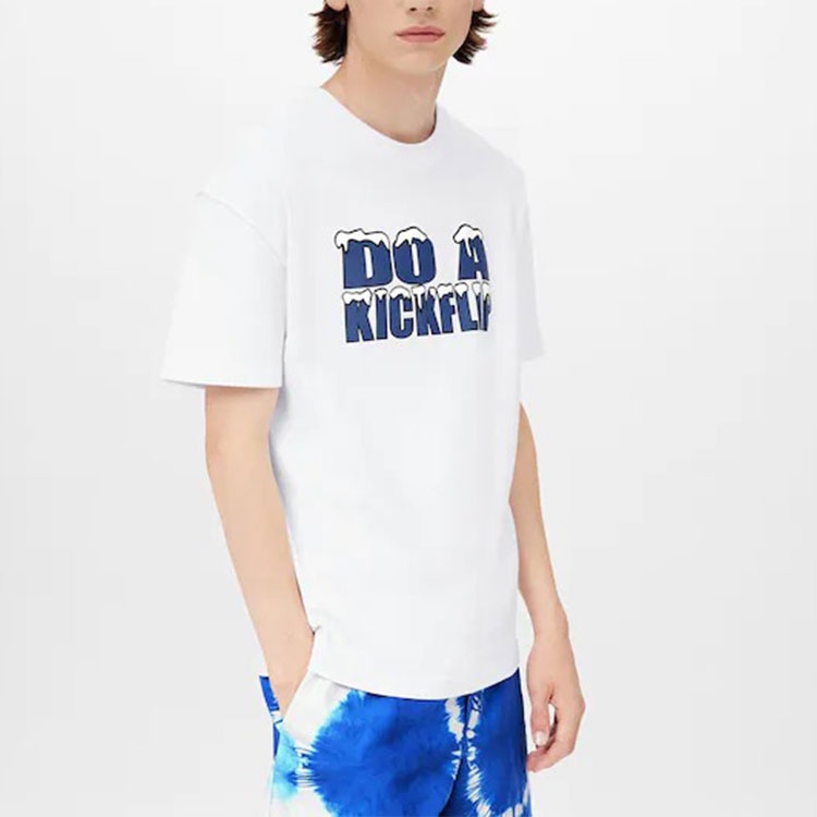 Louis Vuitton SS22 Logo T-Shirt White — фото 5
