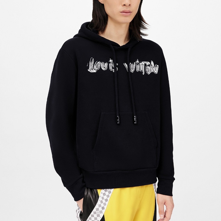 Louis Vuitton Hoodie Black — фото 5
