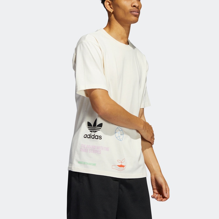 Adidas Originals Logo T-Shirt White — фото 1