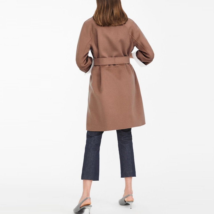 ’S MAX MARA 'S MAX MARA Arona Brown Coat — фото 2