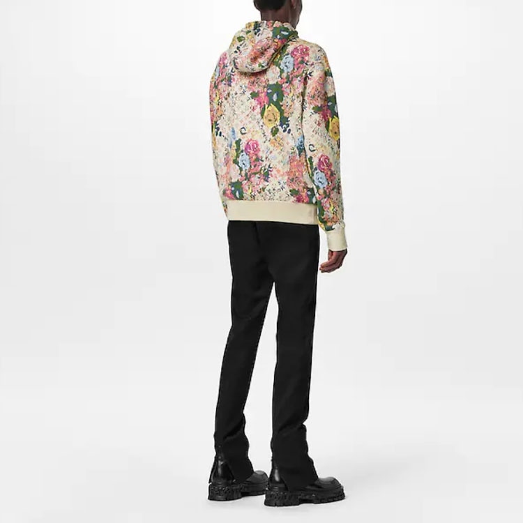 Louis Vuitton FW22 Jacquard Hoodie Pink — фото 4