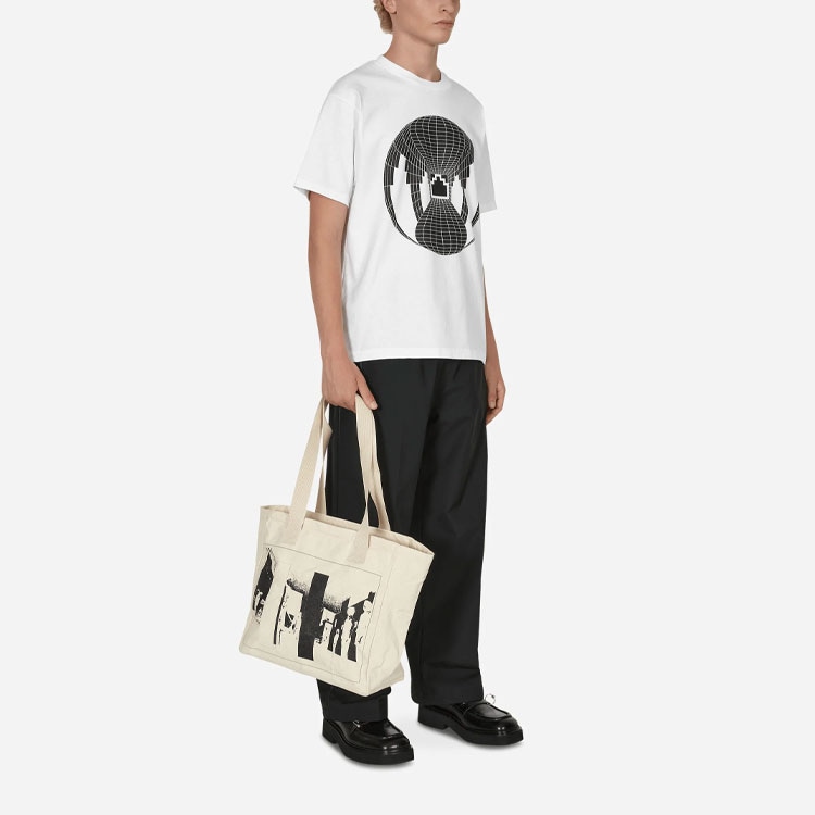 Cav Empt SS22 Md In The Present Zigs T-White T — фото 4