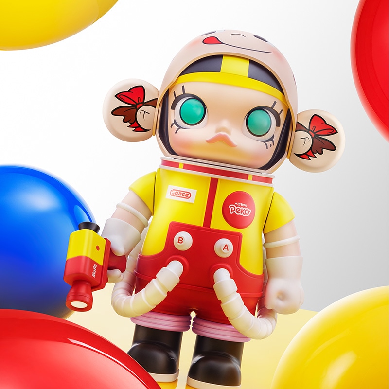 Pop Mart x MEGA SPACE MOLLY PEKO 400 28cm — фото 2