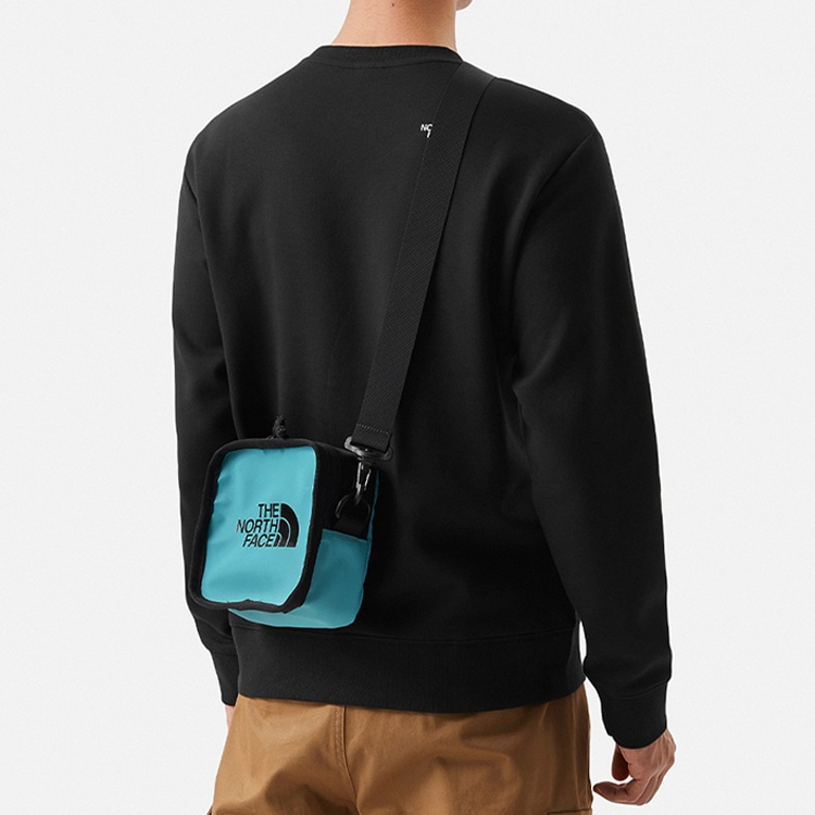 The North Face Logo Crossbody Bag Blue — фото 3