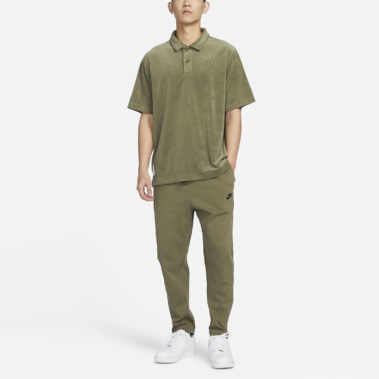 Nike Sportswear Polo Shirt Medium Olive — фото 2