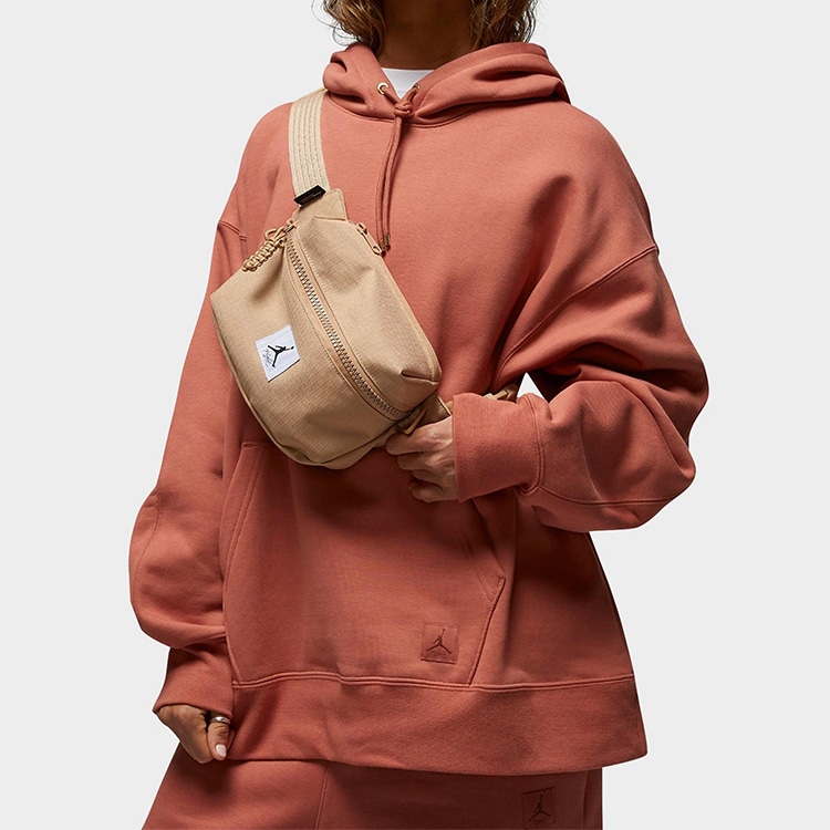 Jordan Adjustable Strap Crossbody Bag Khaki — фото 4
