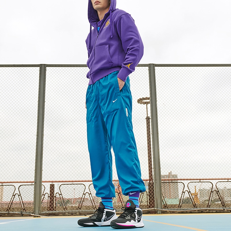 Jordan NBA Hoodie Purple — фото 2