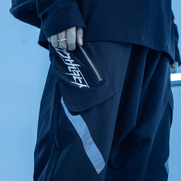 Enshadower Low Pocket Cropped Pants Black — фото 4
