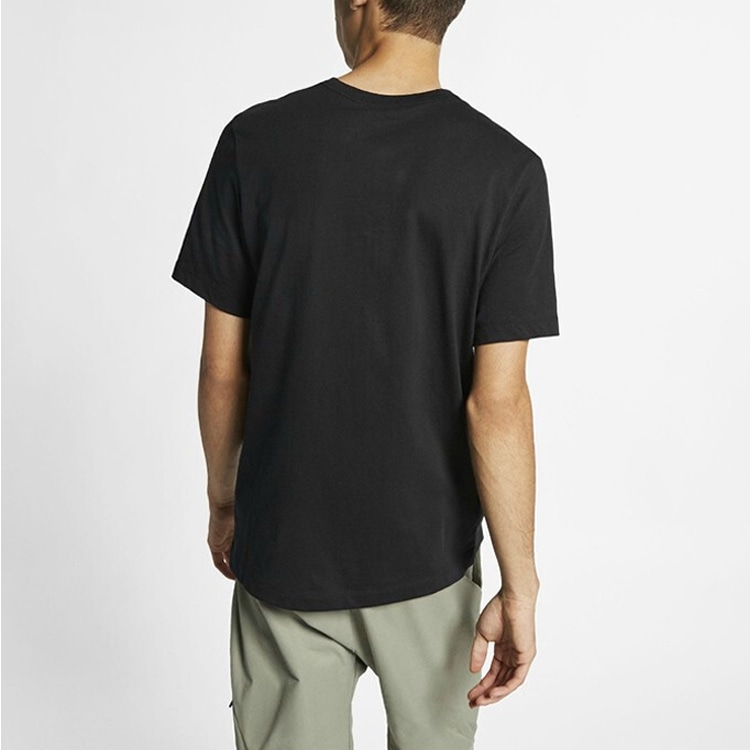 Nike Sportswear Swoosh T-Shirt Black — фото 3