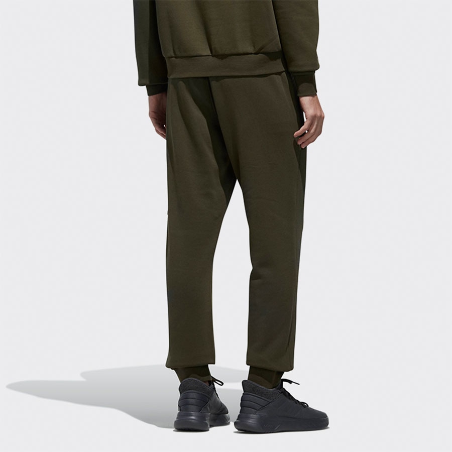 Adidas neo Casual Sweatpants Military Green — фото 5