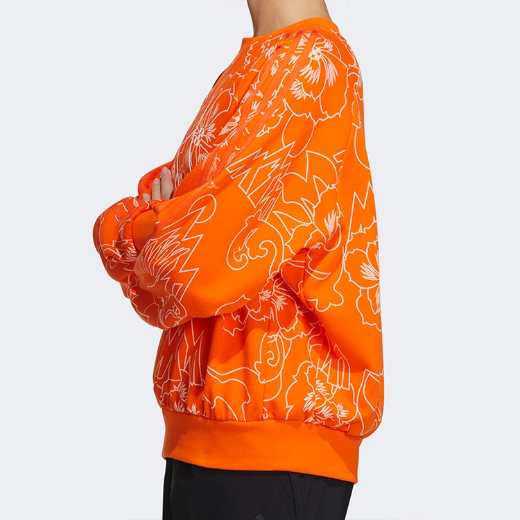 Adidas Aop Sweat Orange — фото 3