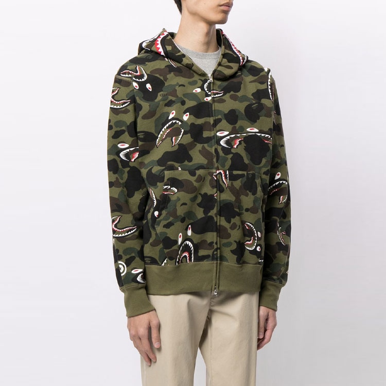 A BATHING APE Shark Hoodie Jacket — фото 5