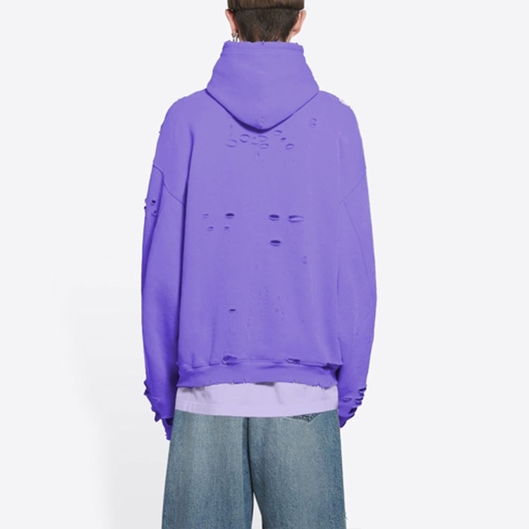Balenciaga SS22 Hoodie Purple — фото 3