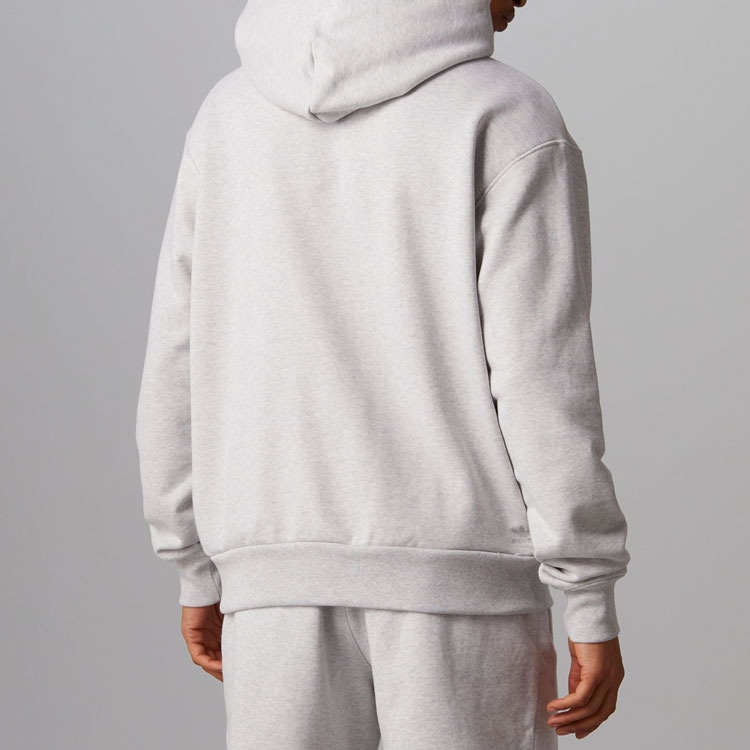 adidas originals adidas x Pharrell Williams Hoodie Light Heather Grey — фото 4
