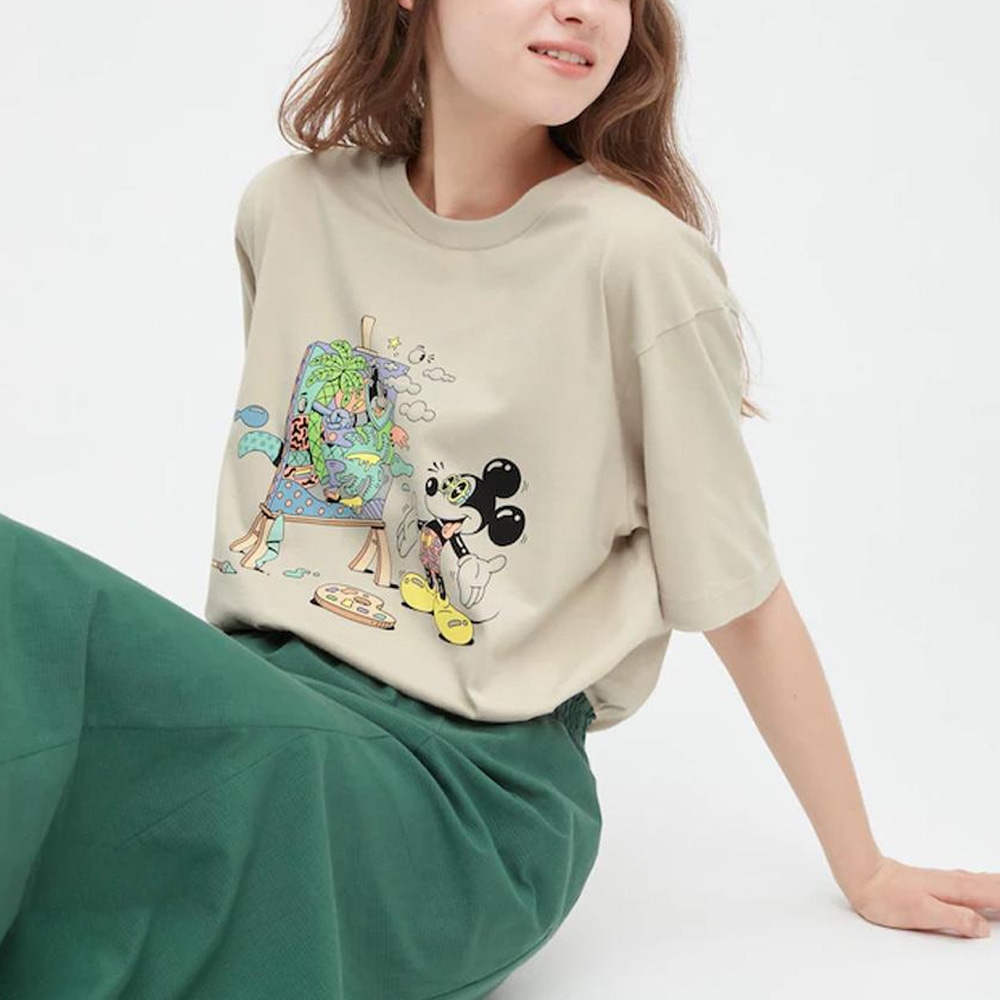 Uniqlo x Steven Harrington Mickey Graphic T-Shirt — фото 4