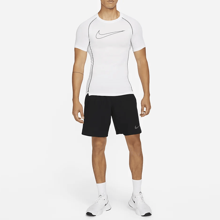 Nike Pro Logo White — фото 2
