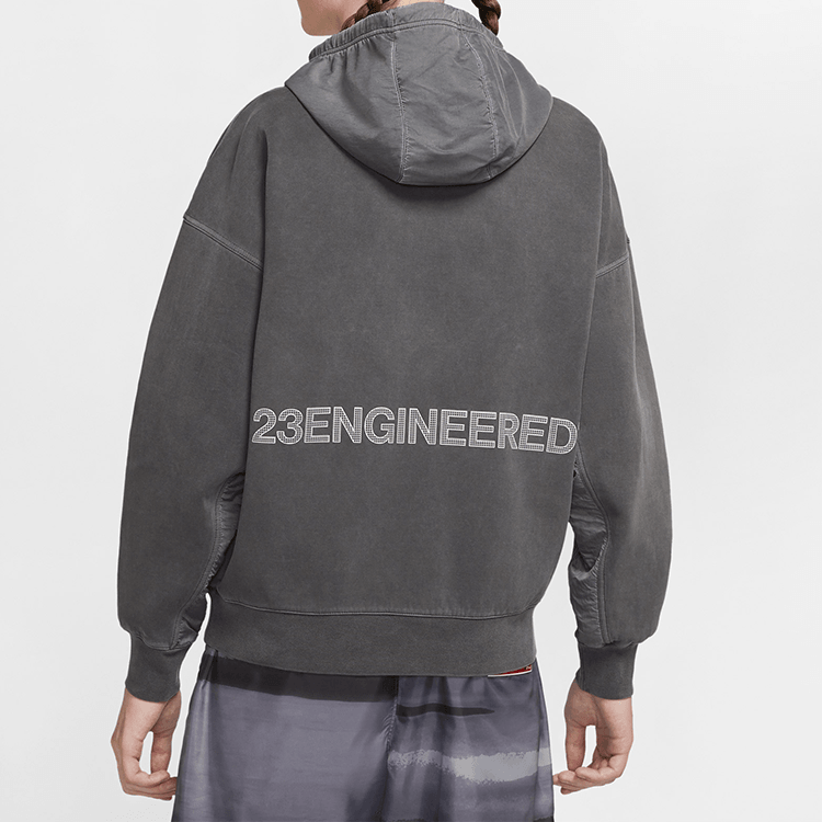 Jordan 23 Engineered Hoodie Black — фото 5