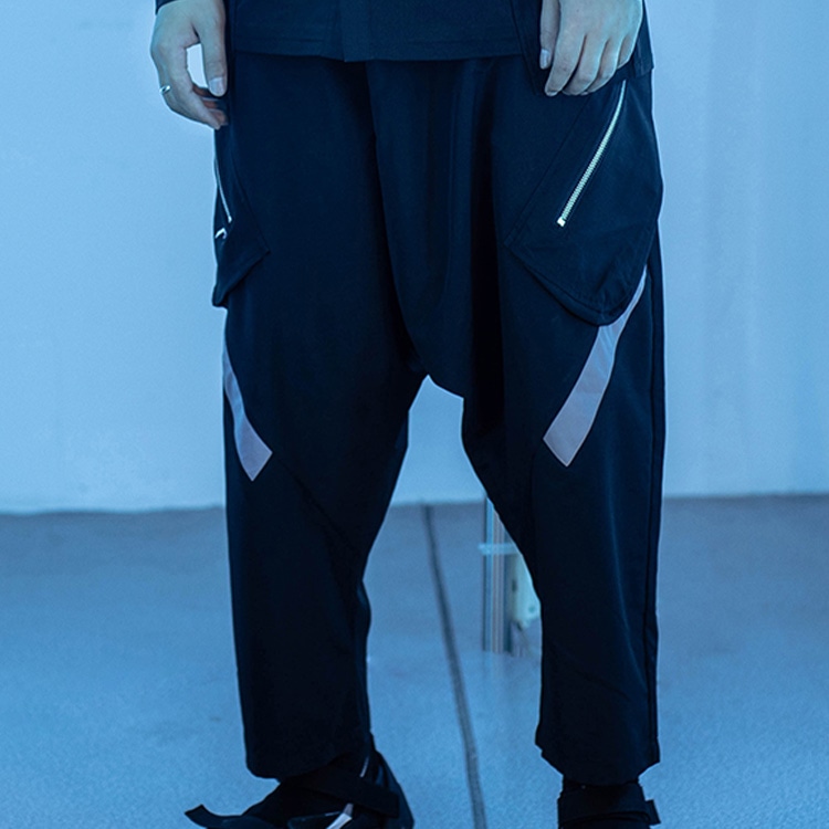 Enshadower Low Pocket Cropped Pants Black — фото 2