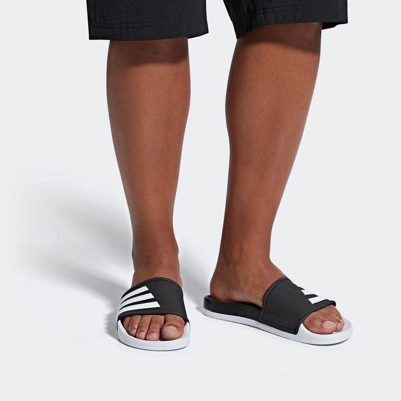 Adidas Adilette Tnd Black White — фото 6