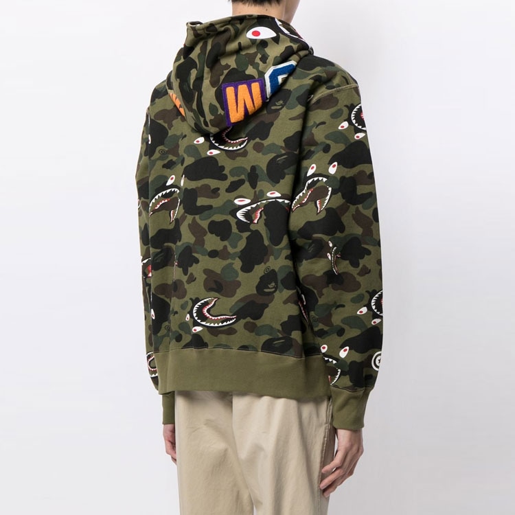 A BATHING APE Shark Hoodie Jacket — фото 6