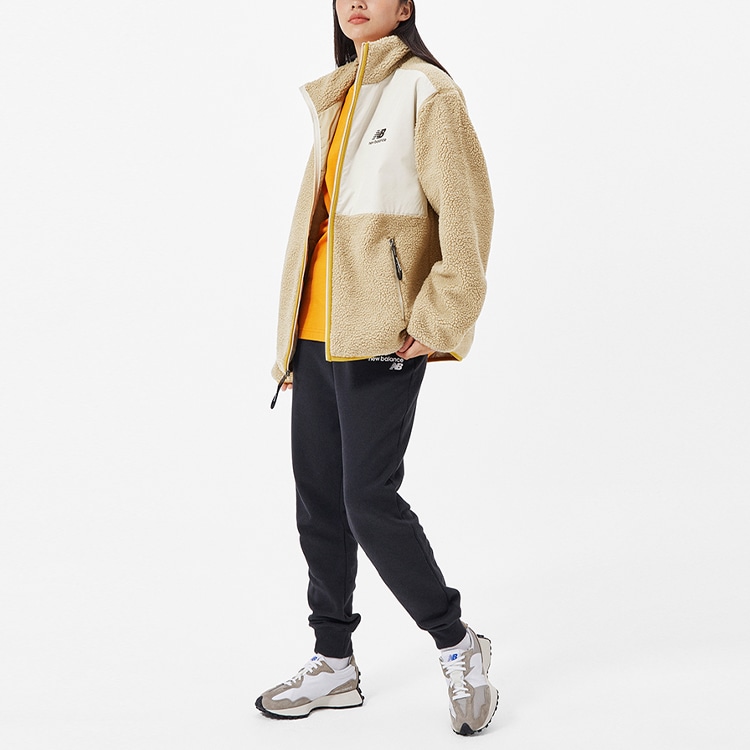 New Balance Colorblock Sherpa Jacket — фото 2